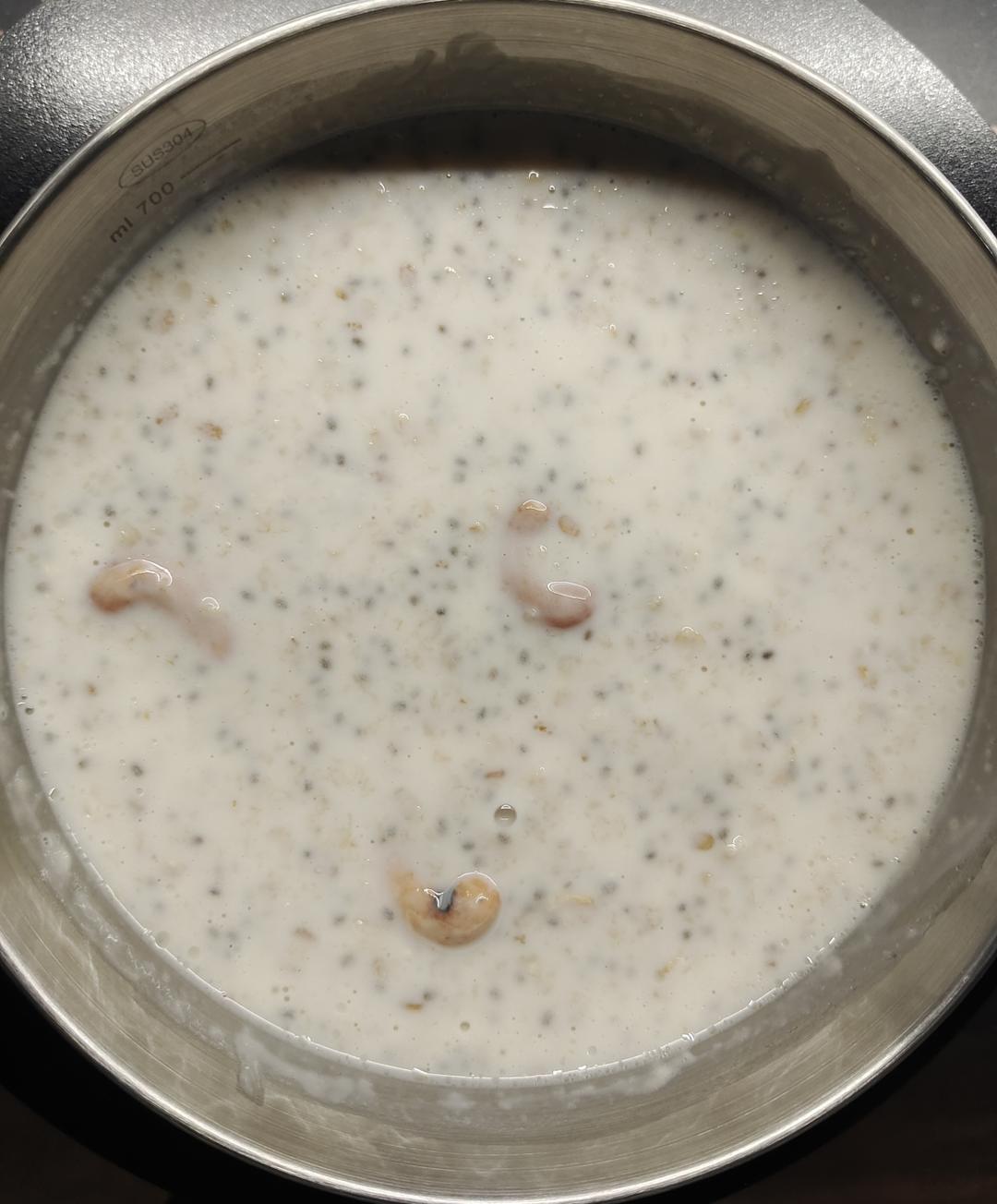 牛奶燕麦粥（浓稠）