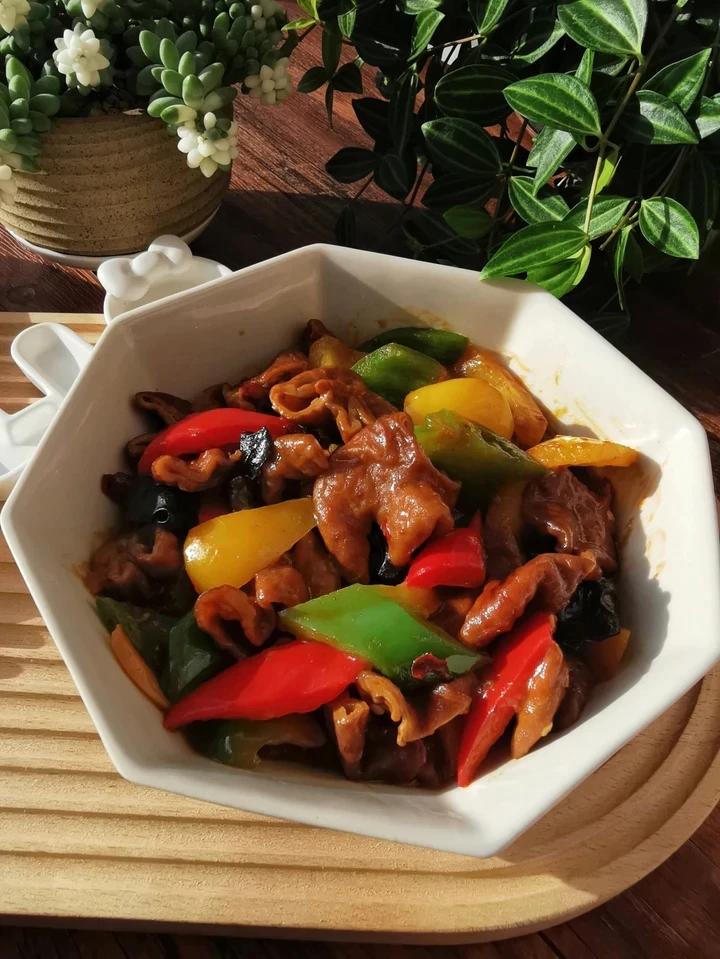 辣炒肥肠
