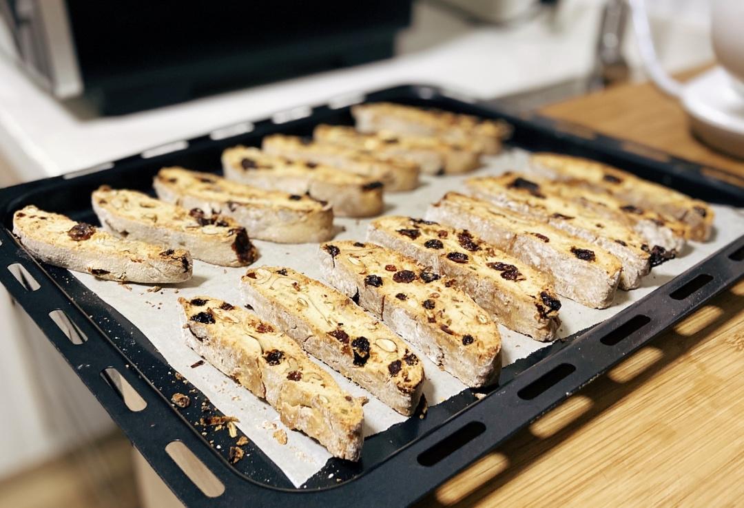 葡萄干坚果意式脆饼Biscotti——美国加州葡萄干