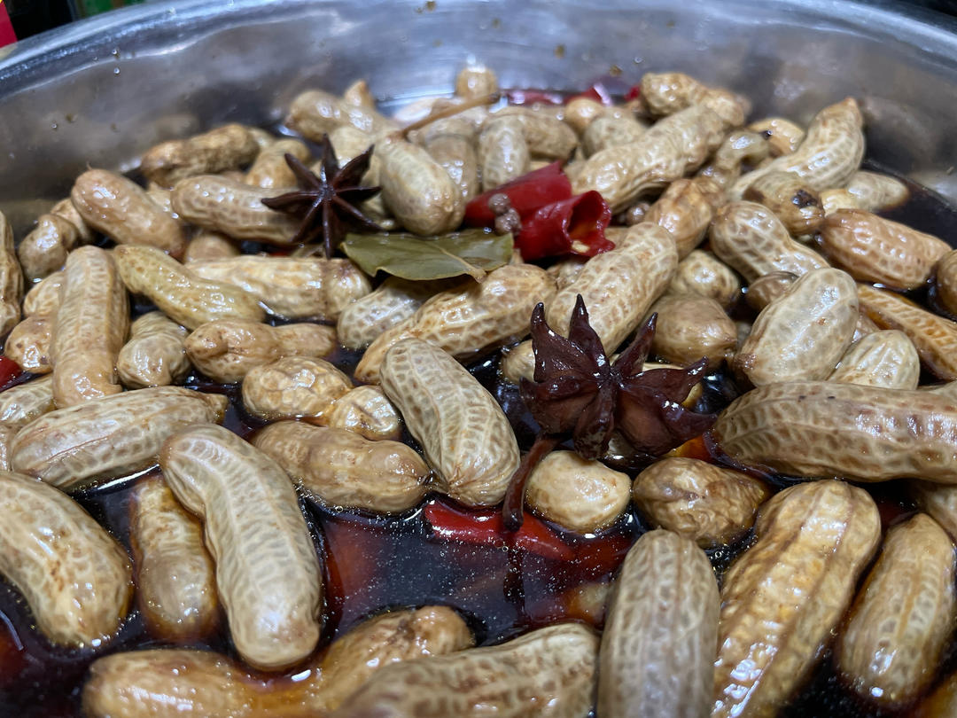 卤煮花生
