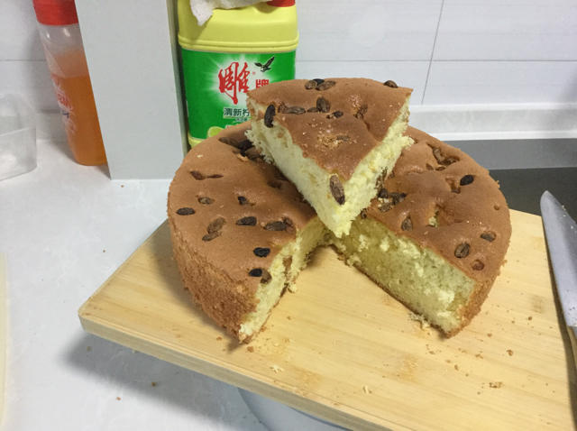 无水无油老式脆皮蛋糕