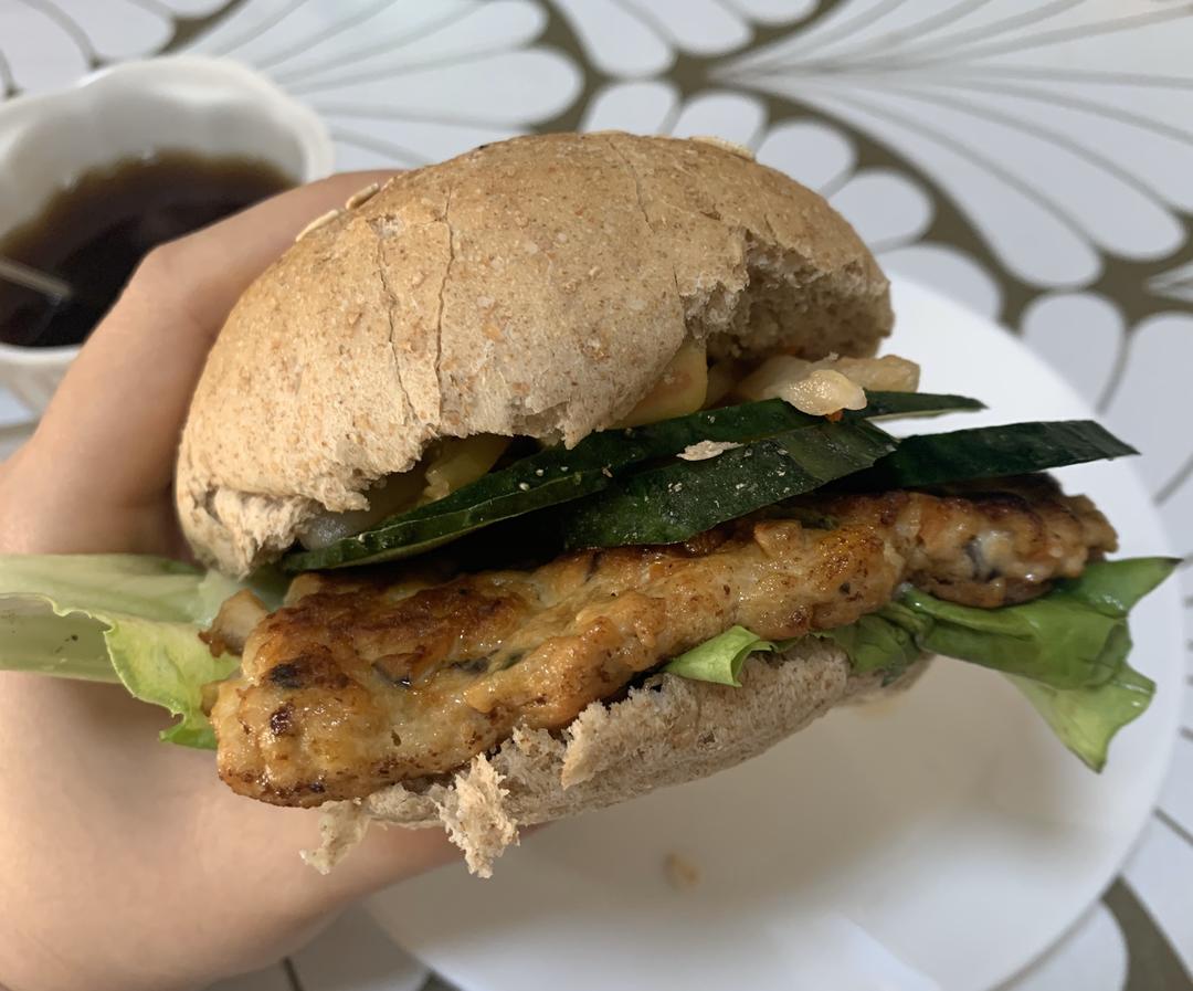 鸡胸肉的一百种吃法之豆腐鸡胸肉饼