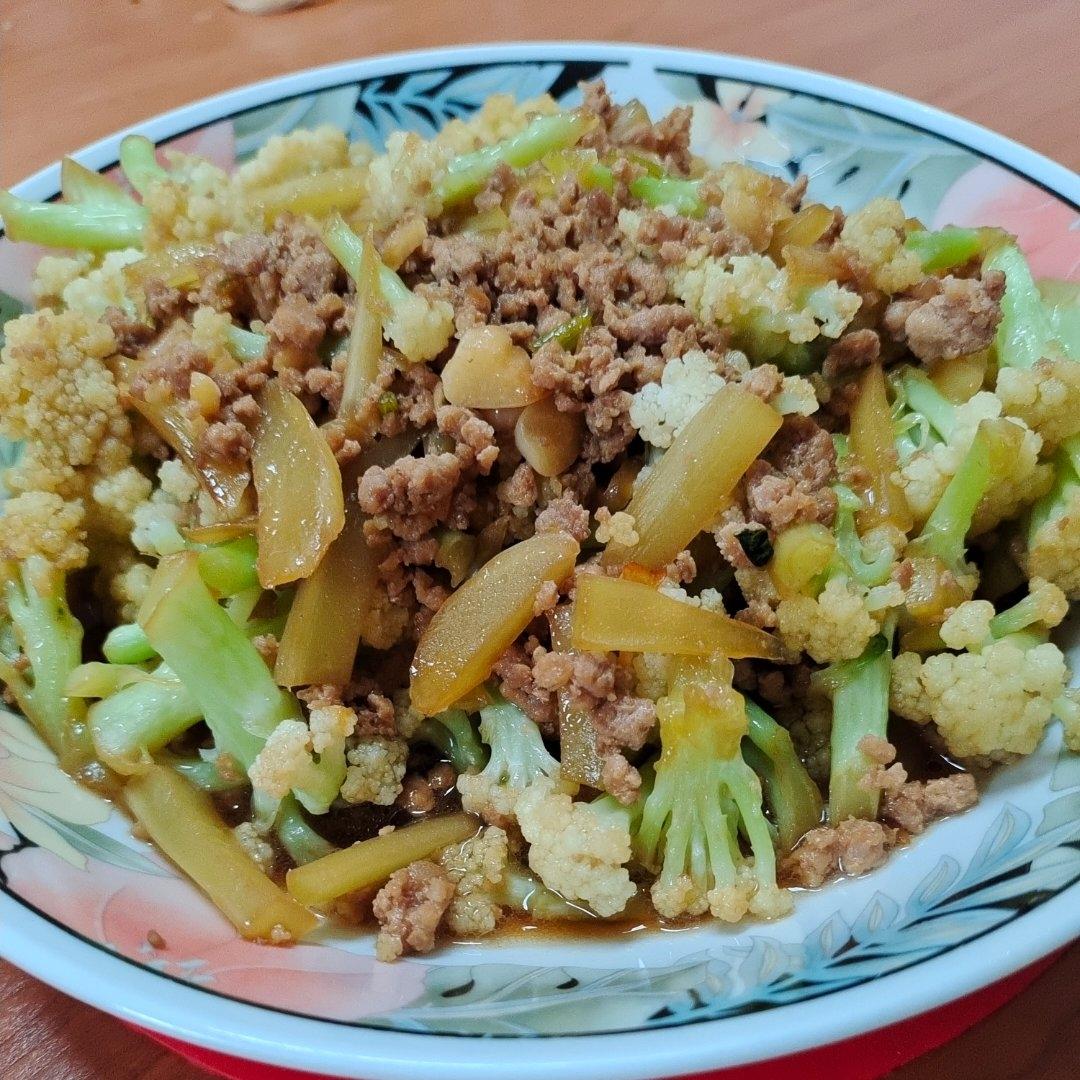 干锅有机花菜