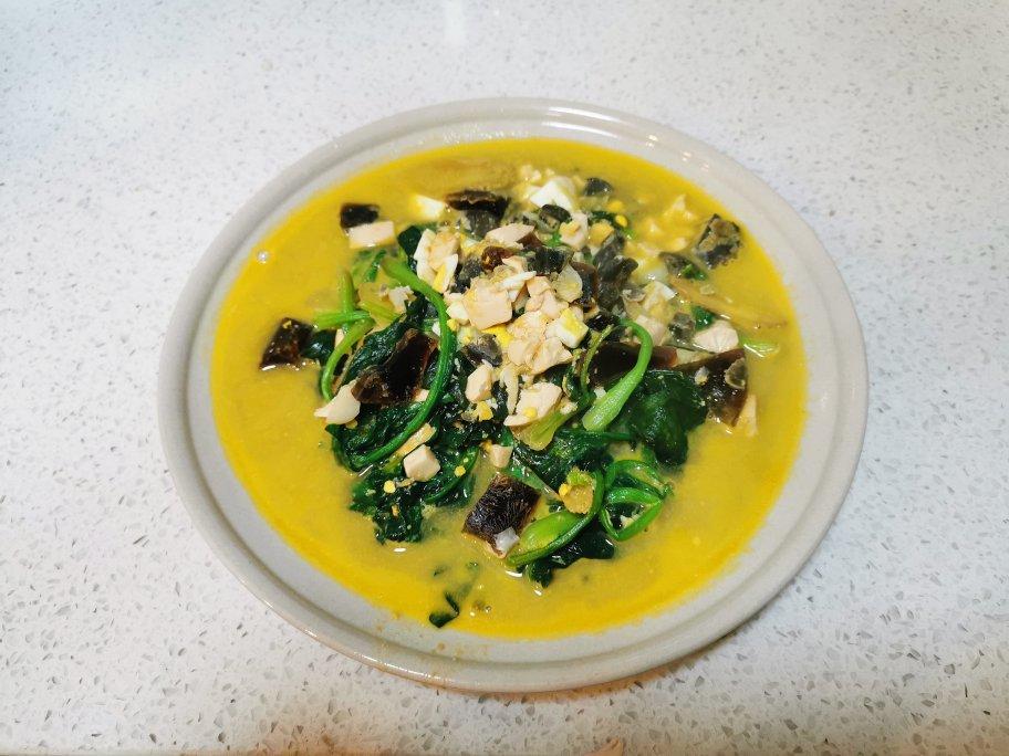 上汤菠菜，皮蛋咸鸭蛋还可以这样吃？