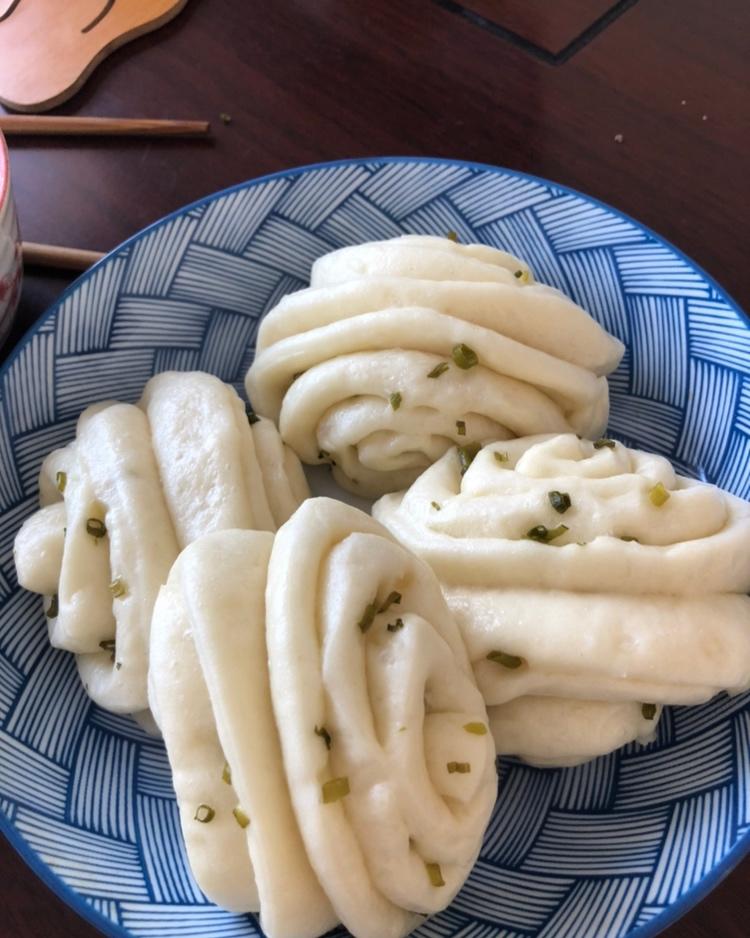 葱油椒盐花卷
