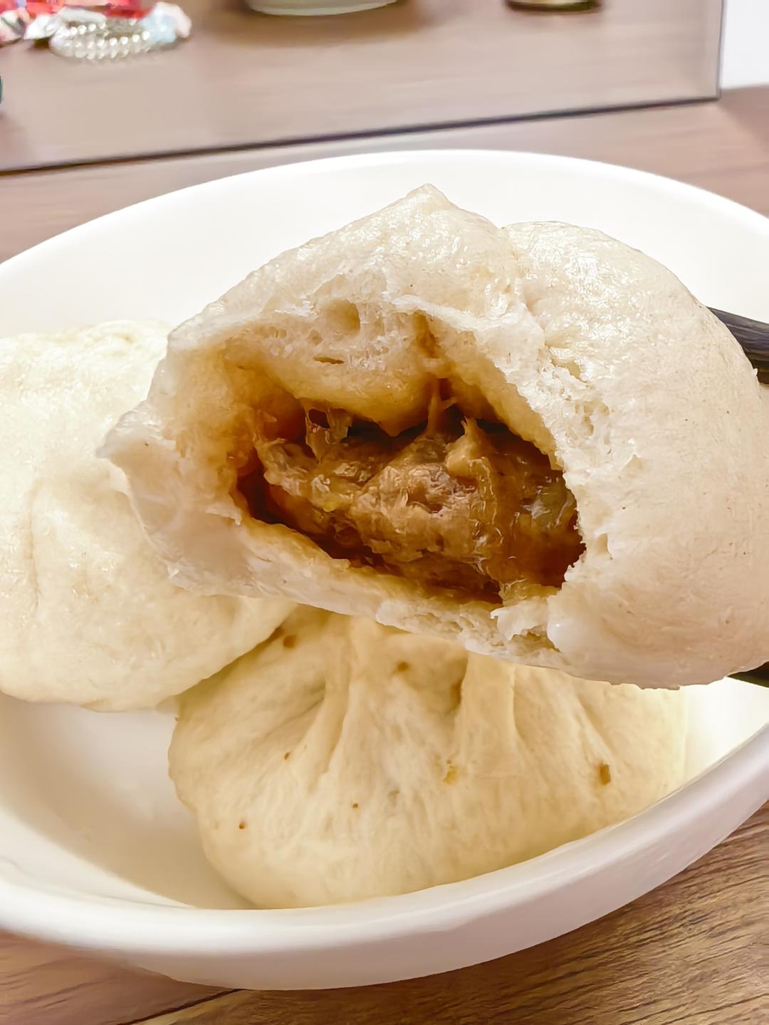 好吃多汁的肉包子肉馒头【步骤超详细】