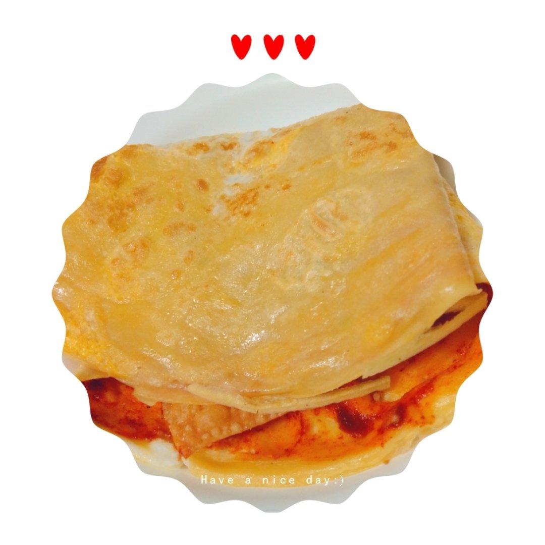 煎饼果子薄脆的制作