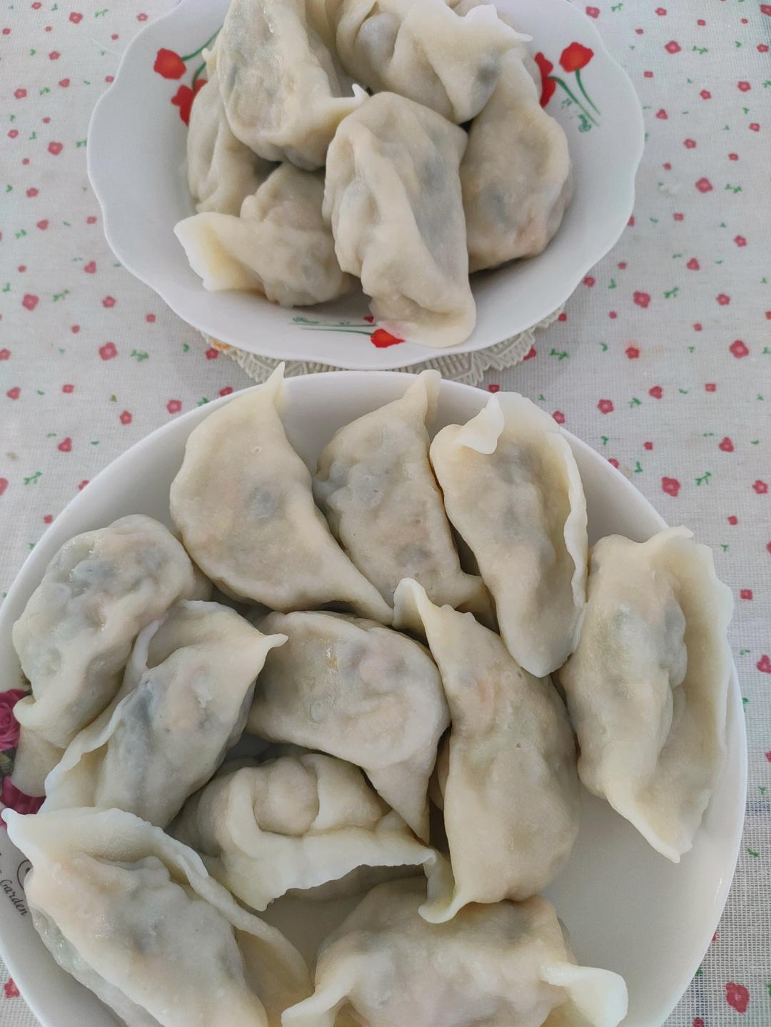 素饺子的极致美味 西葫芦鸡蛋饺子