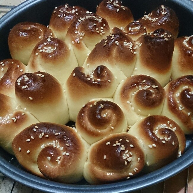 名字叫馒头的蜂蜜面包！