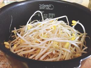 韩式黄豆芽饭（콩나물밥)的做法 步骤2