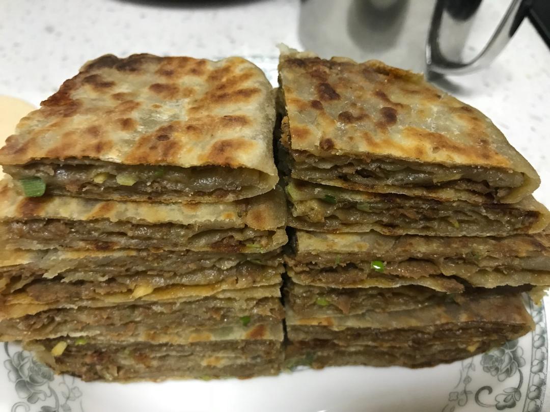 千层肉饼