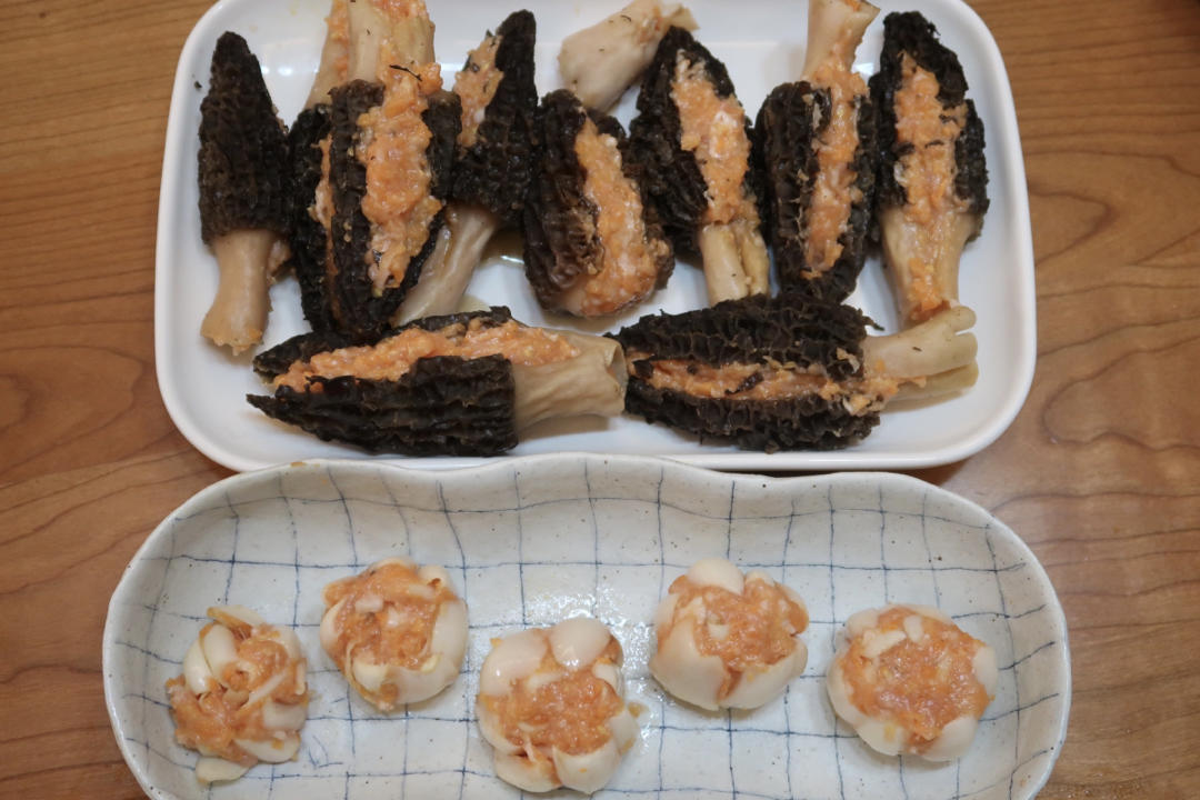 羊肚菌酿肉&饺子