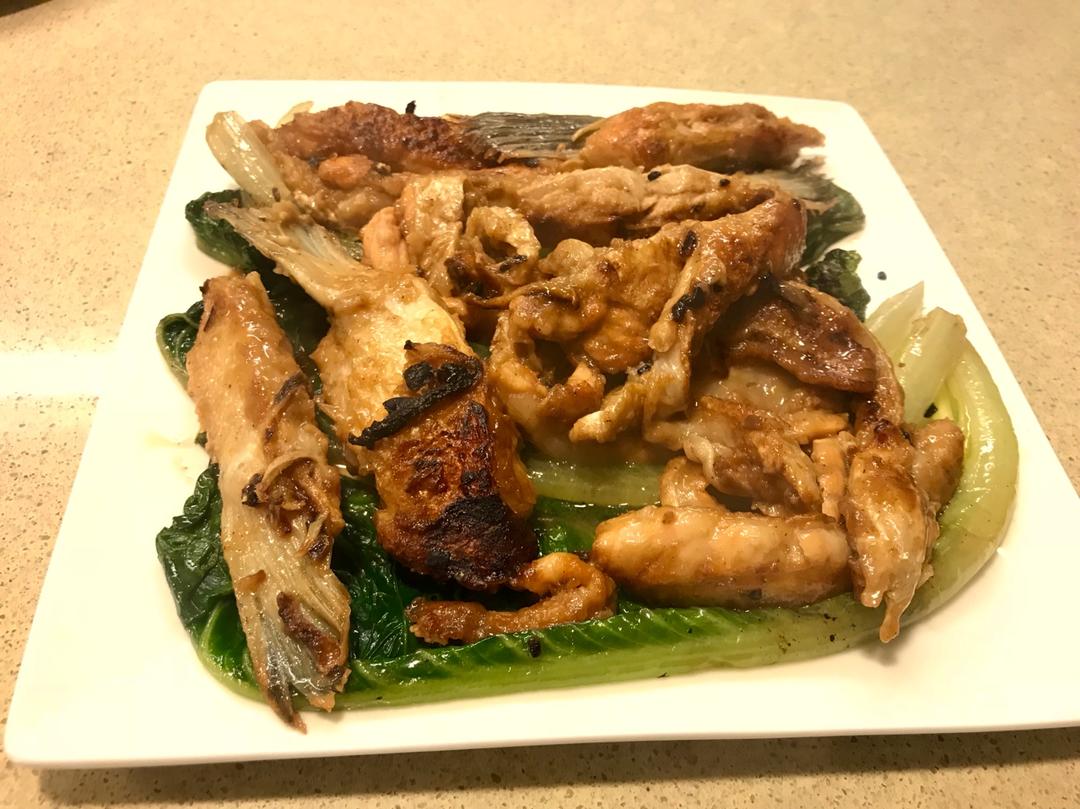 煎焗鱼腩