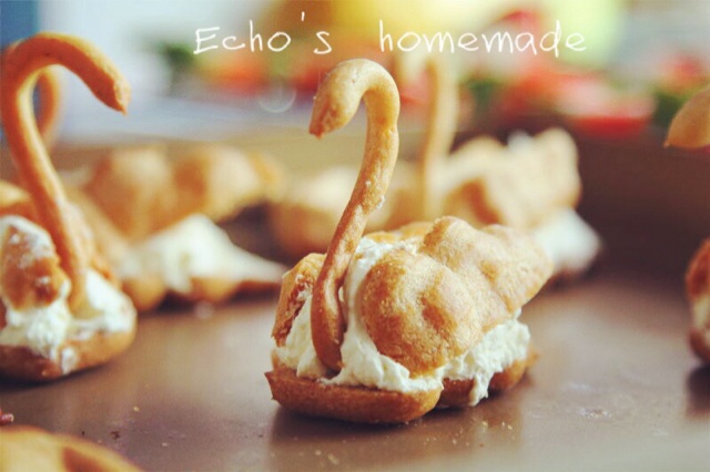 优雅的天鹅泡芙--简单易学