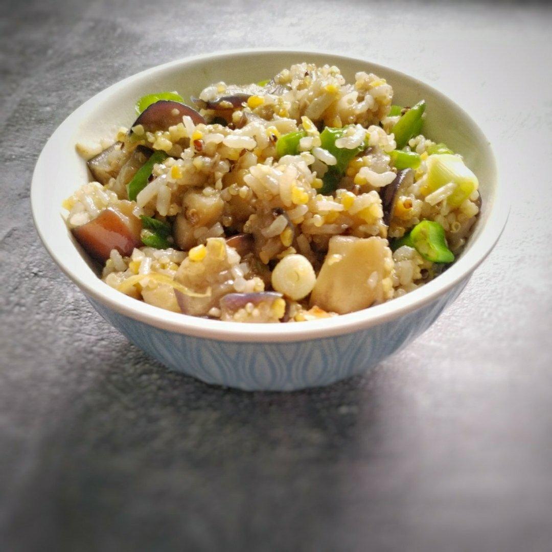 茄子炒饭