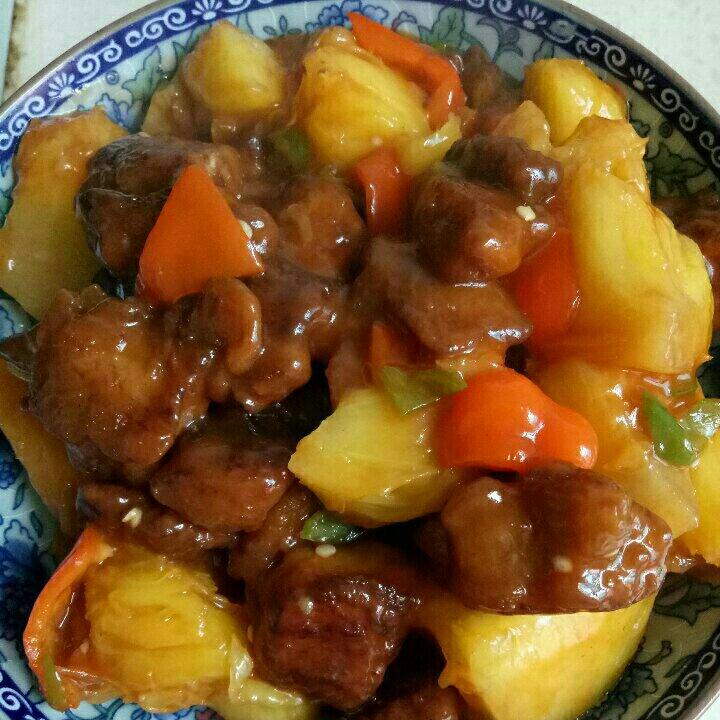 菠萝咕噜肉
