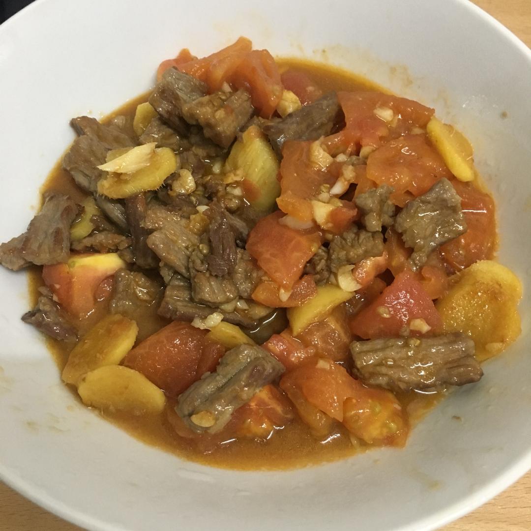 番茄牛肉