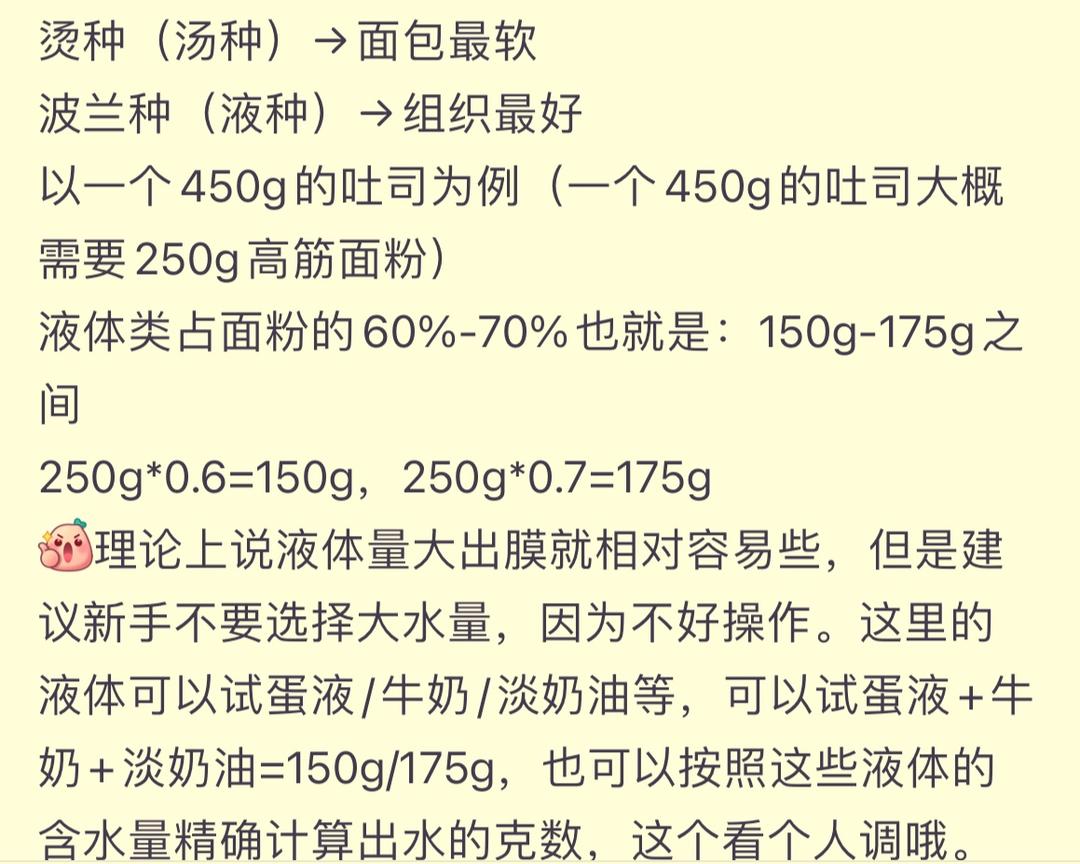 纯奶手撕吐司的做法 步骤1