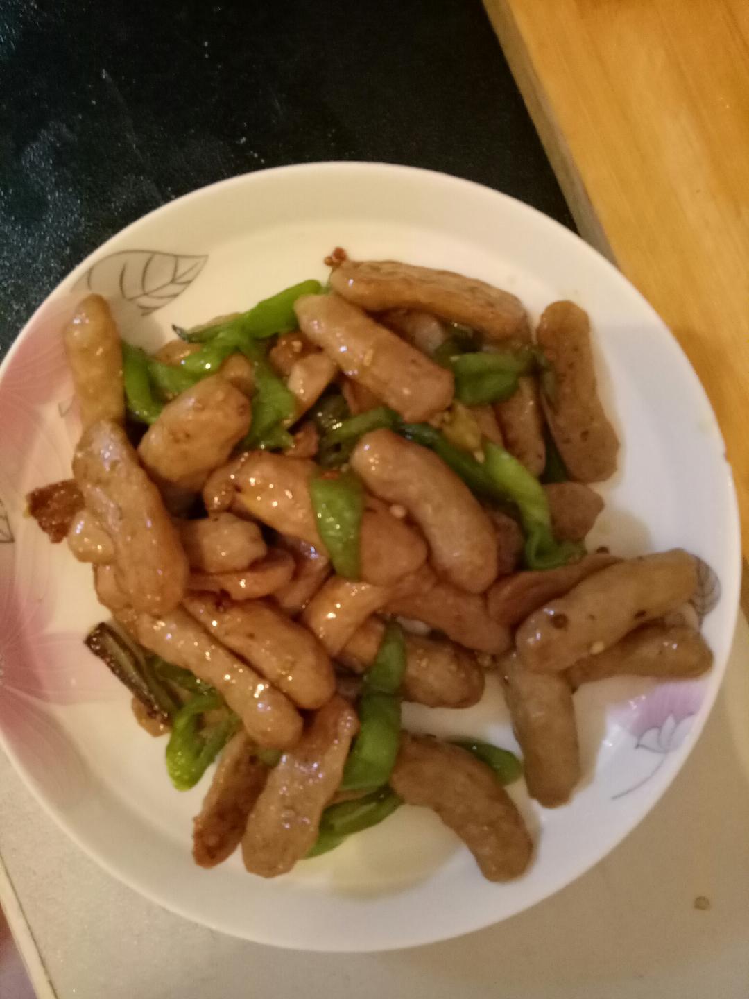 尖椒包心卷的做法