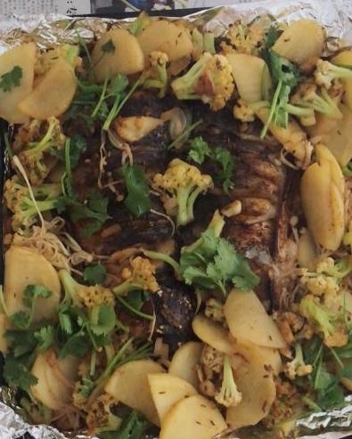 香辣烤鱼-烤箱版