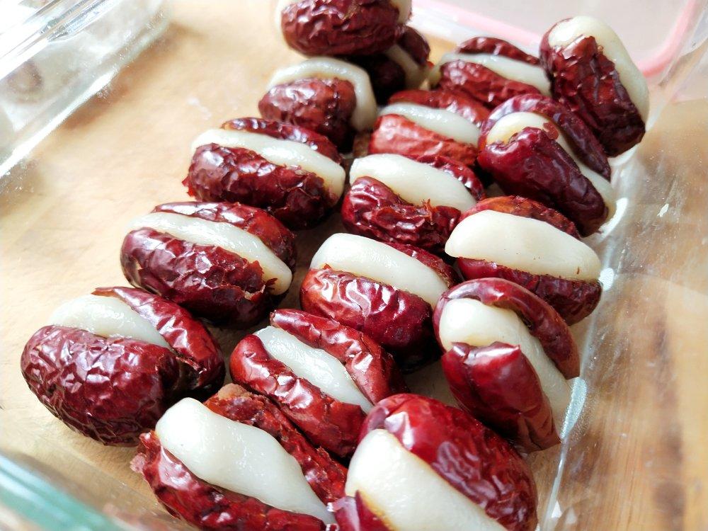 心太软— 红枣夹糯米粉