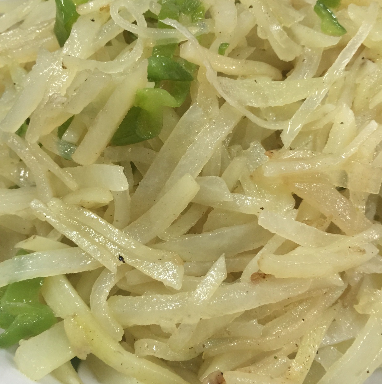 青椒土豆丝