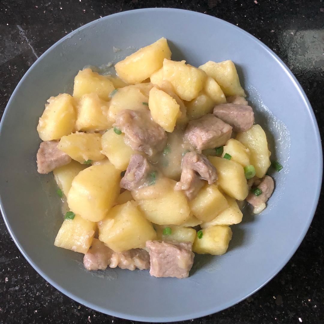 土豆烧肉