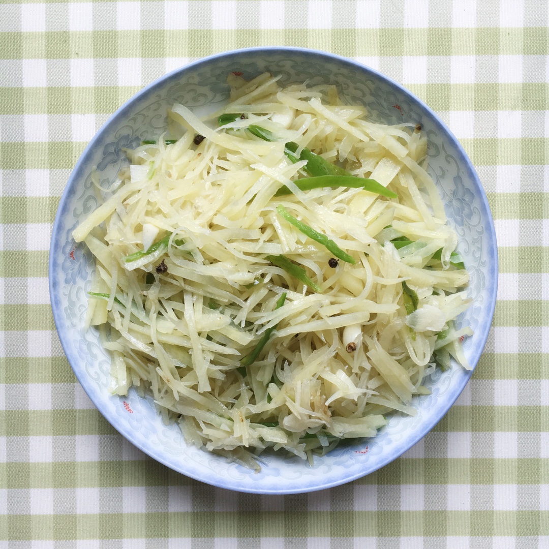 青椒土豆丝