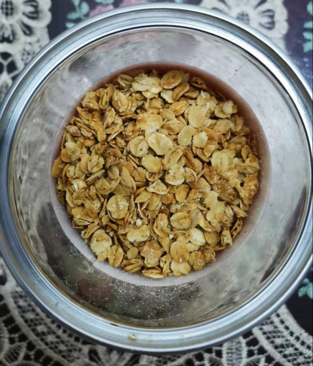 超简单营养低脂烤燕麦片