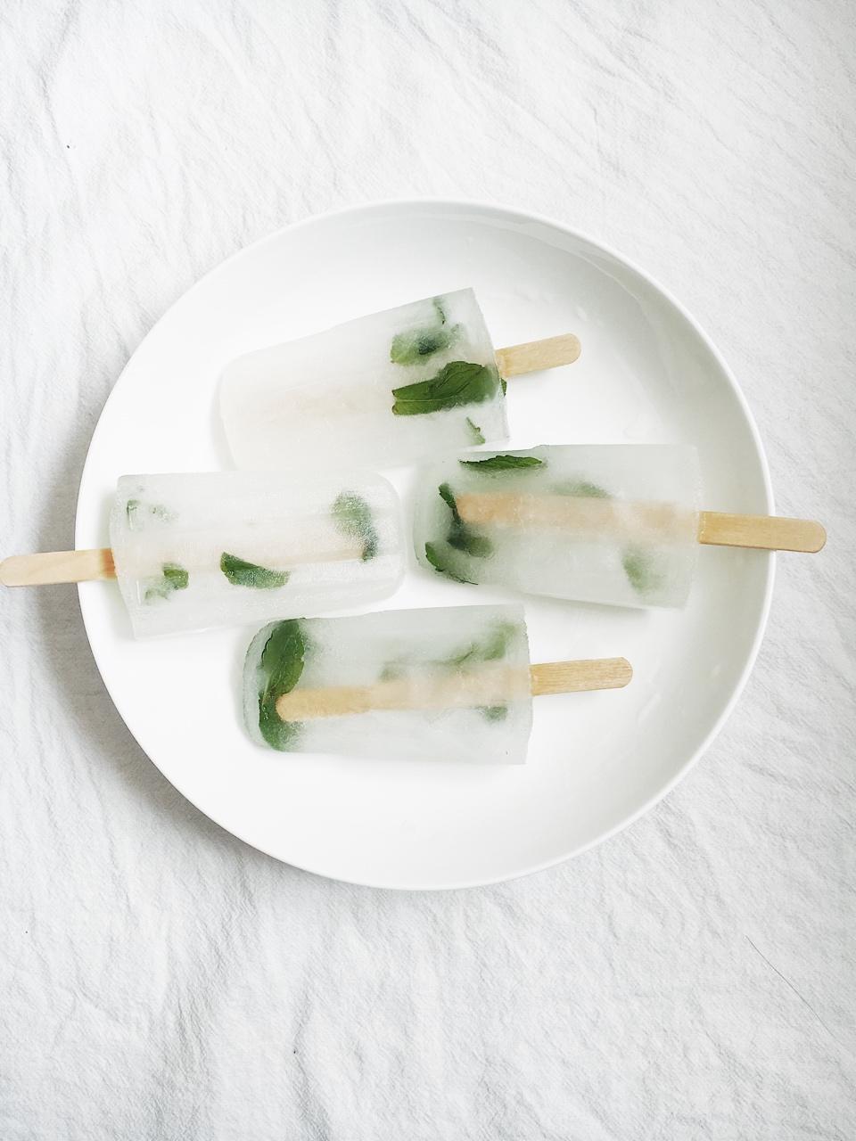 蜂蜜柠檬薄荷冰棒