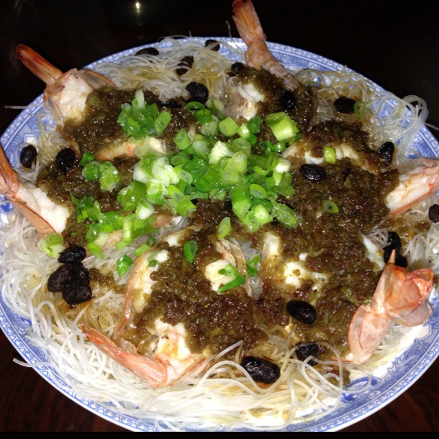 蒜蓉粉丝蒸虾