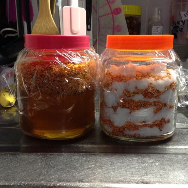 自制桂花蜜酱