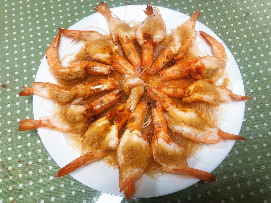 蒜蓉粉丝蒸虾