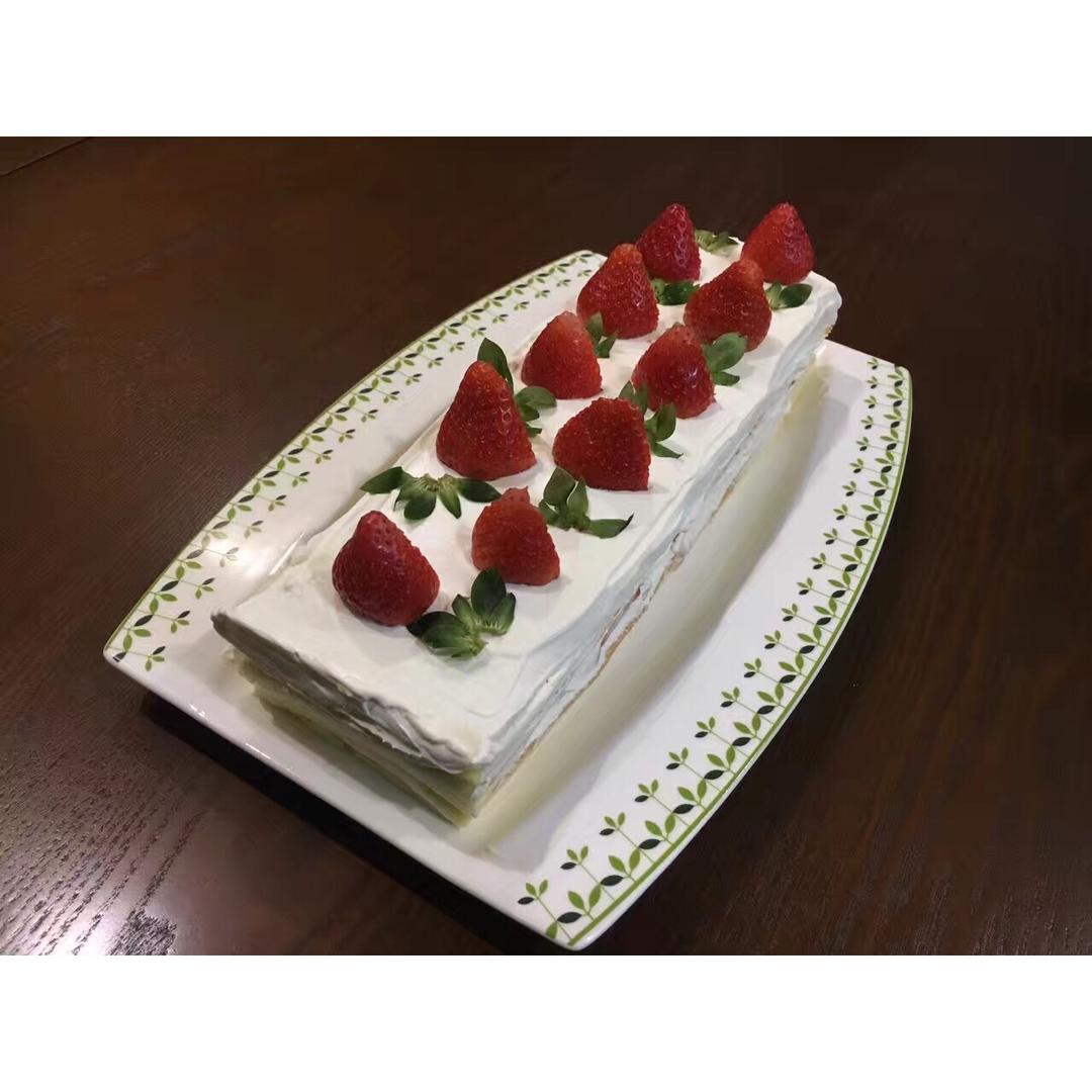 草莓城堡蛋糕