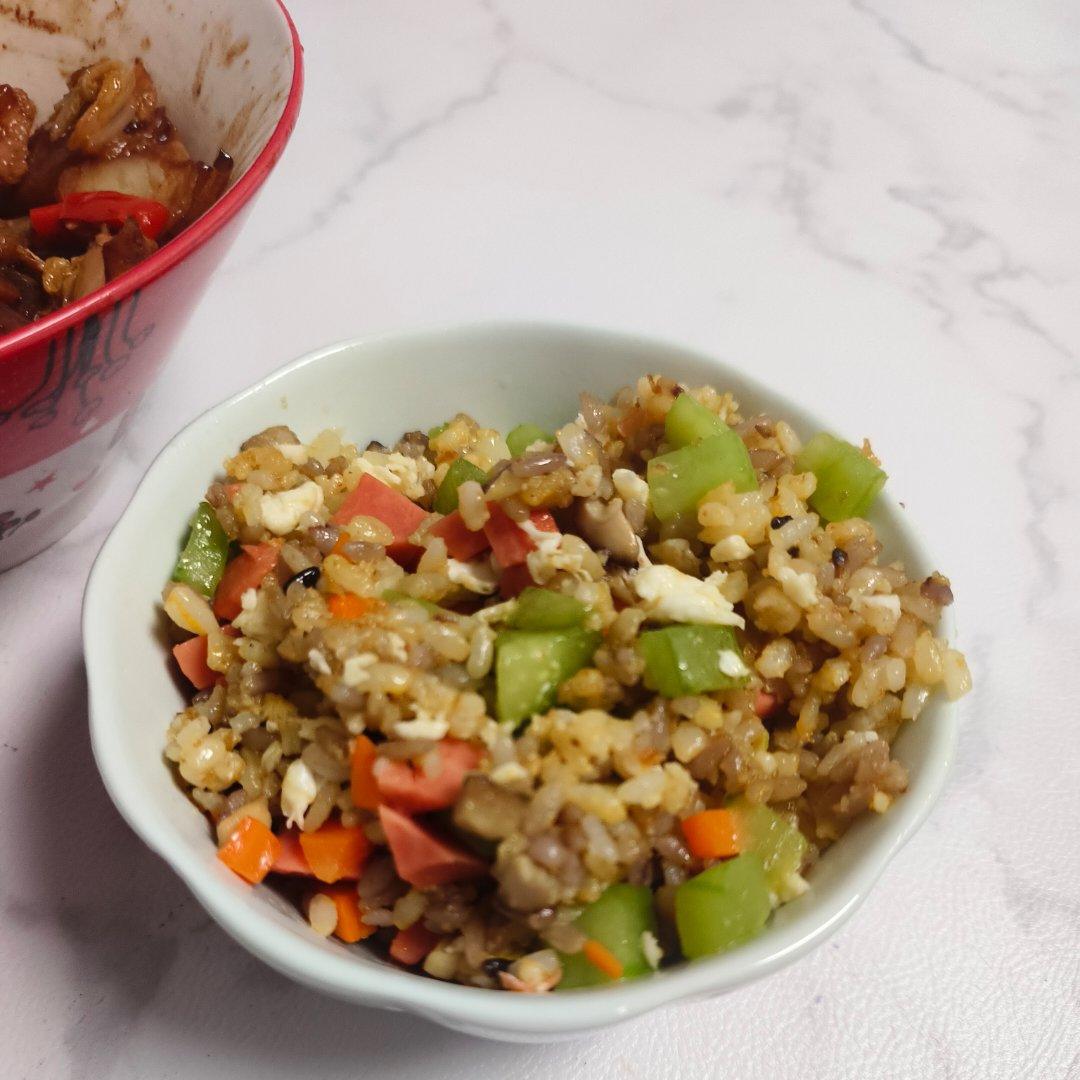 炒米饭蛋炒饭二十分钟快手家常