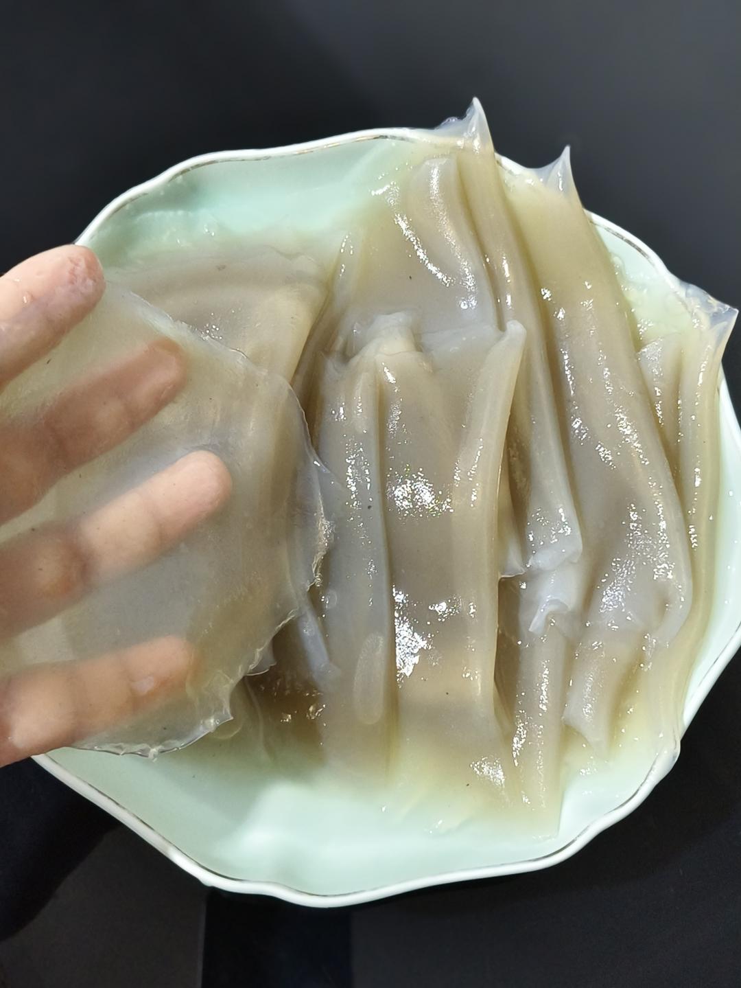 超简单的自制红薯粉皮