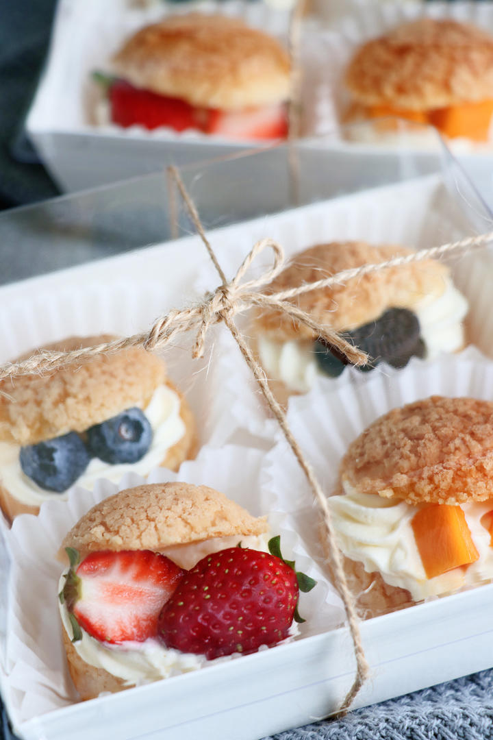 小小小完能做的酥皮大泡芙