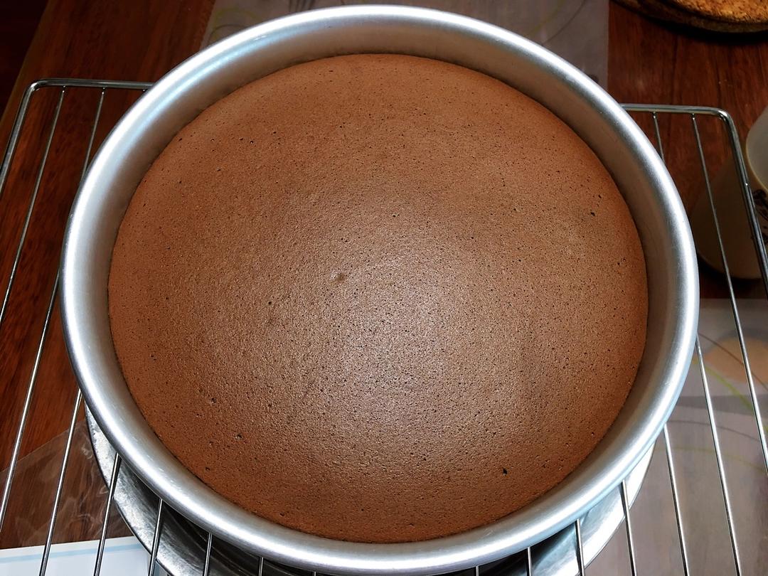 不消泡的巧克力戚风