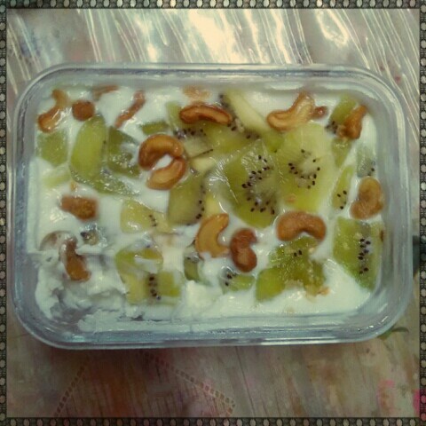 水果坚果酸奶派 nuts and fruits yogurt pie