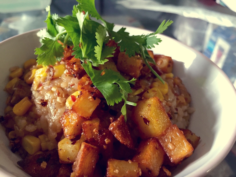 土豆焖饭（电饭锅版）