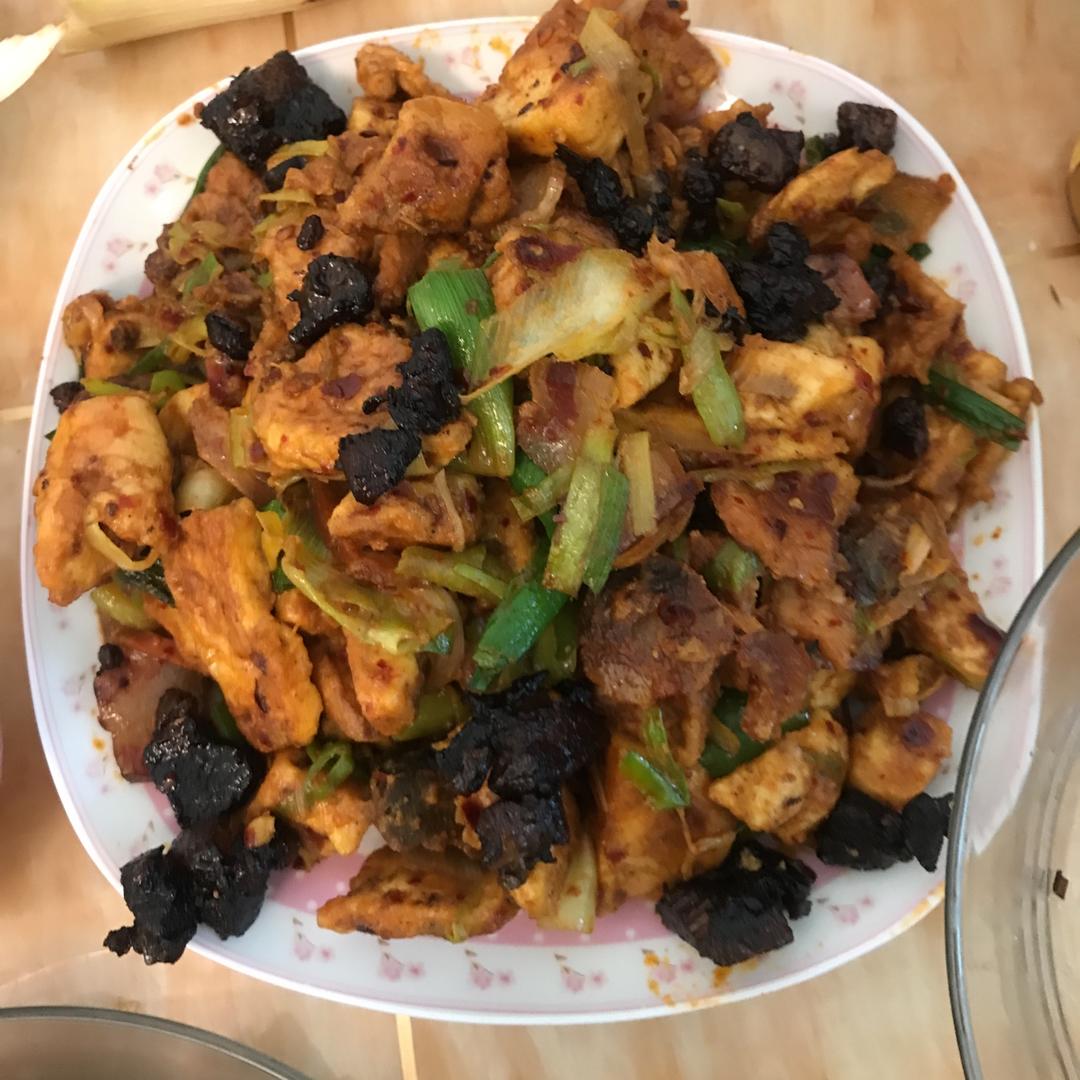 鸡蛋炒馍