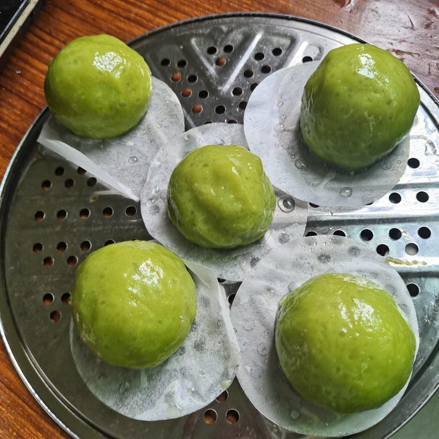 清明必吃的艾草青团