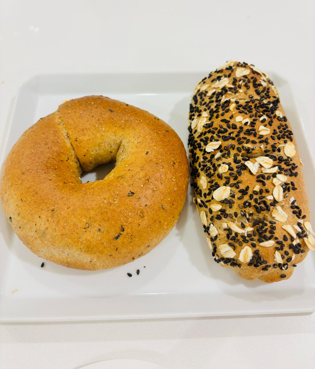 赛百味面包胚--蜂蜜燕麦面包 50%全麦 山寨版