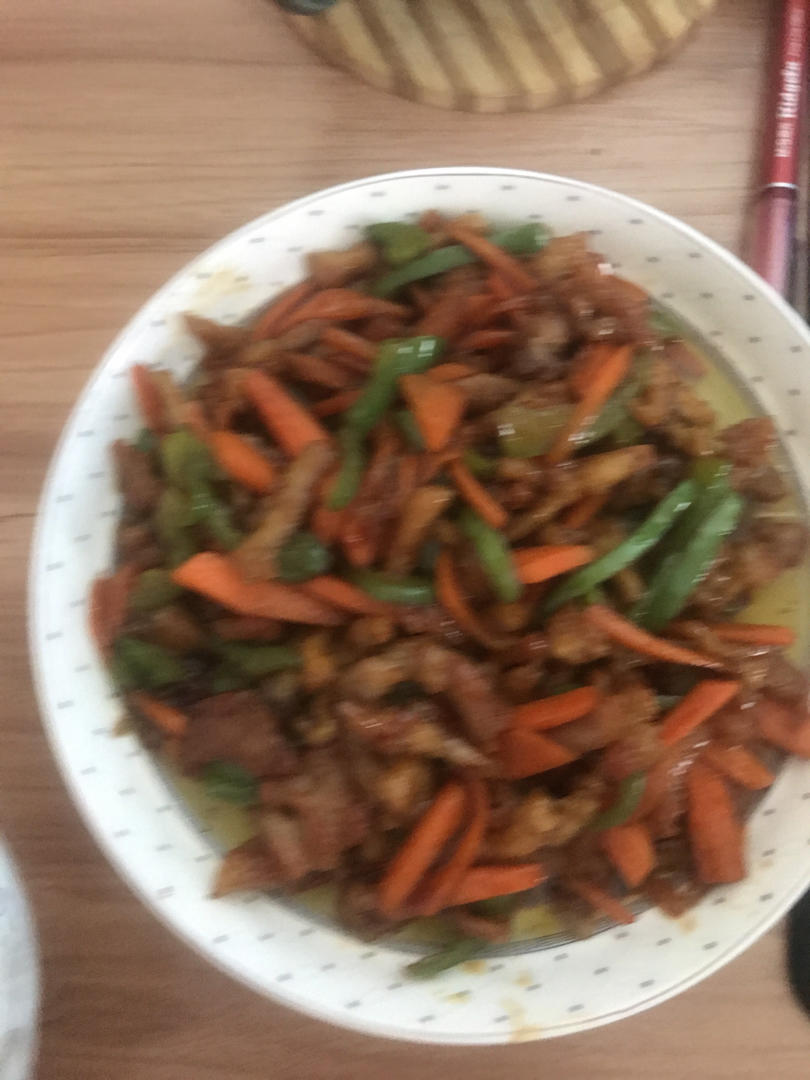 米饭杀手🍚改良版鱼香肉丝🍚不辣版