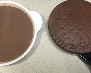 Awful Chocolate黑巧千层蛋糕（班戟预拌粉版）的做法 步骤6