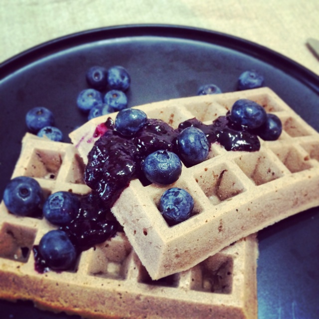 可可美式华夫饼