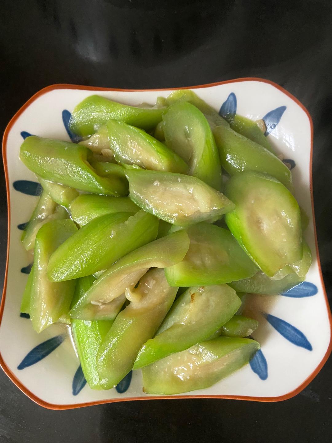 清炒丝瓜的做法