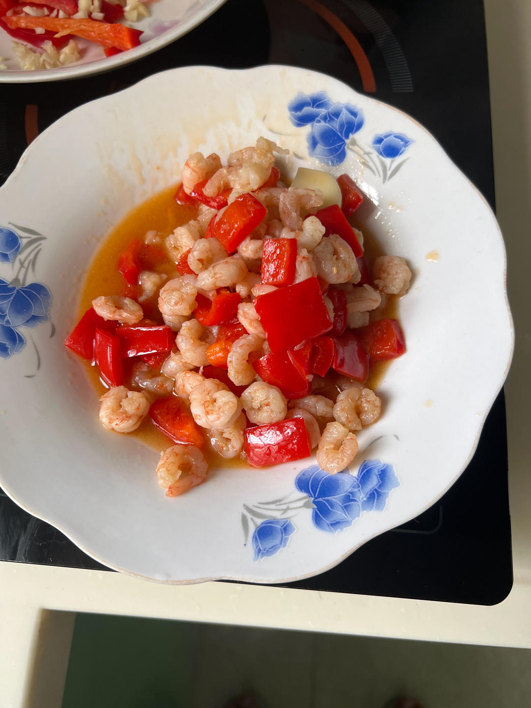 青椒炒虾仁