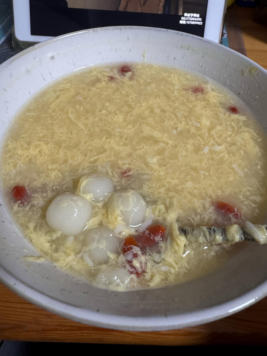甜酒酿汤圆