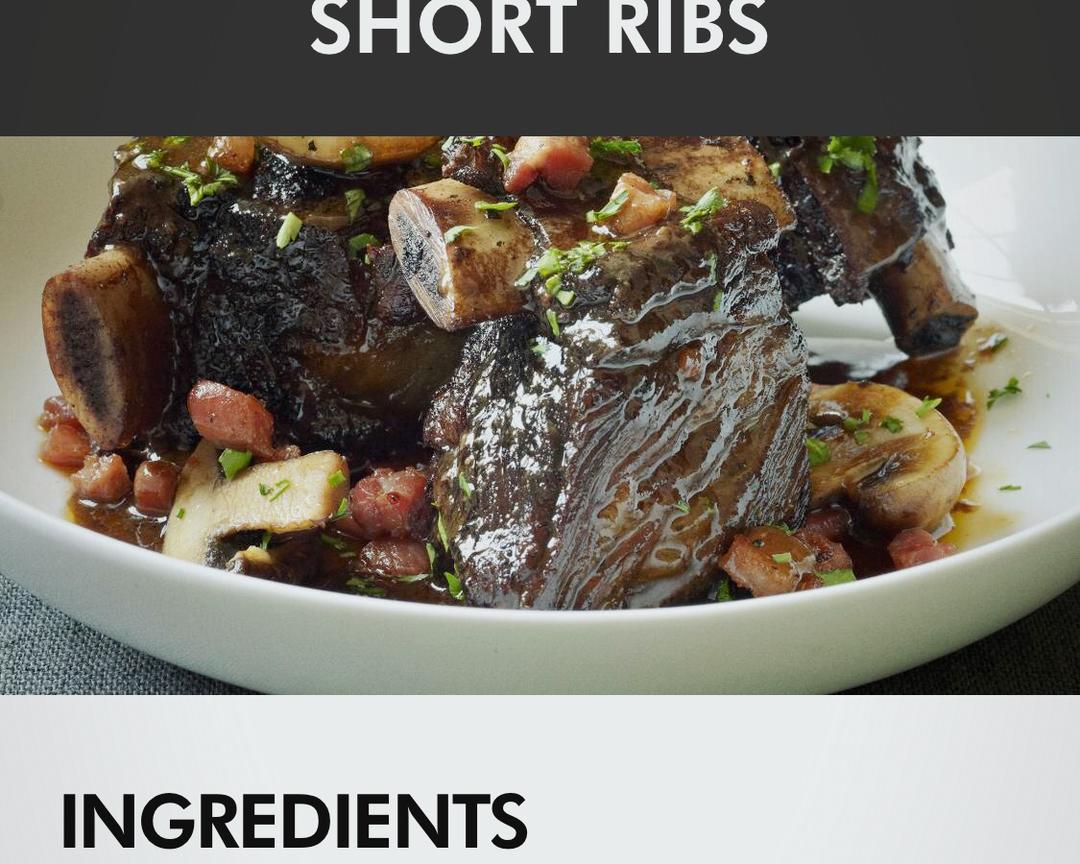 「地狱厨房」红酒慢炖牛仔骨的做法